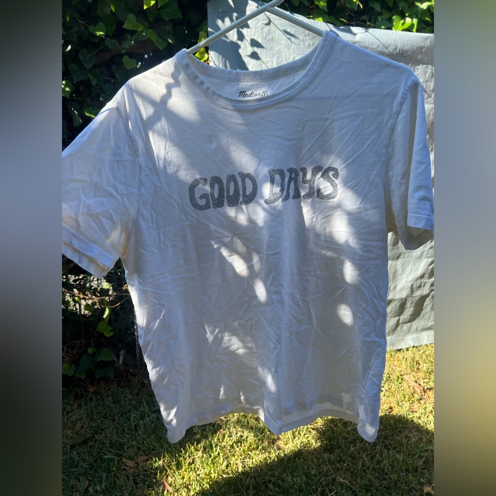 White Madewell Tee. Men’s Medium.